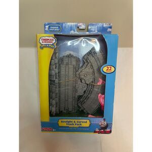 Fisher-Price Thomas & Friends Take-n-Play Straight and Curved Track Pack- NIB